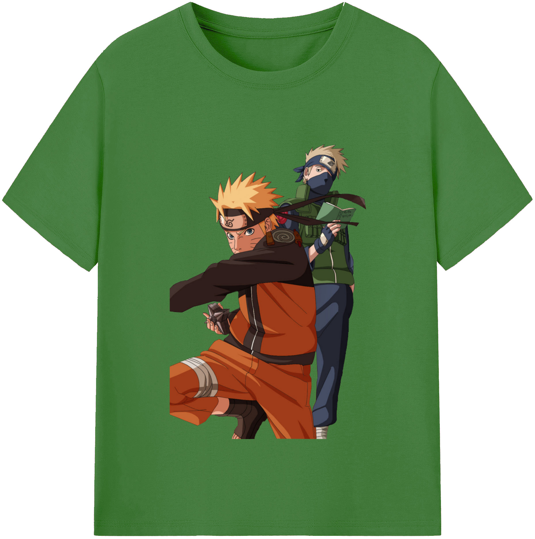 （画像用） NARUTO -ナルト- うずまき ナルト Uzumaki Naruto レディースカジュアルプリントTシャツ（綿100％）